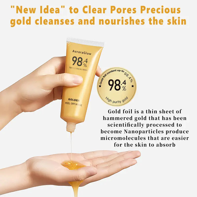 Gold Foil Peel-Off Mask (Buy 1 Get 1 Free) Limited Time Offer