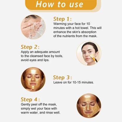 Gold Foil Peel-Off Mask (Buy 1 Get 1 Free) Limited Time Offer